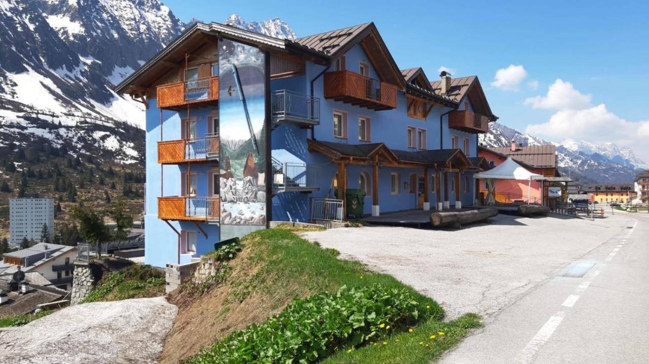 Hotel Cielo Blu Passo del Tonale Exterior foto